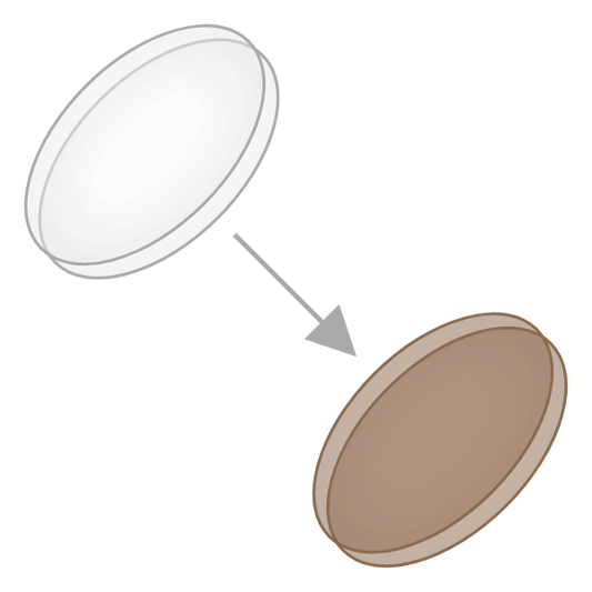 調光レンズ:ブラウン(1.56)