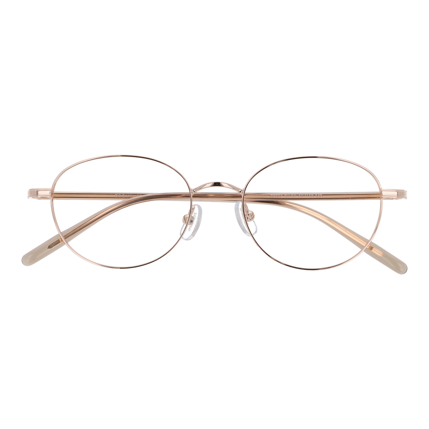 g-2307-c37 ローズゴールド/クリアブラウン