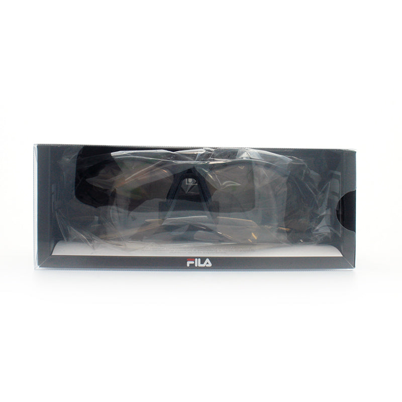 箱に封入されたアイウェア【FILA】【偏光サングラス】 sf4004sのカラーShinyBK