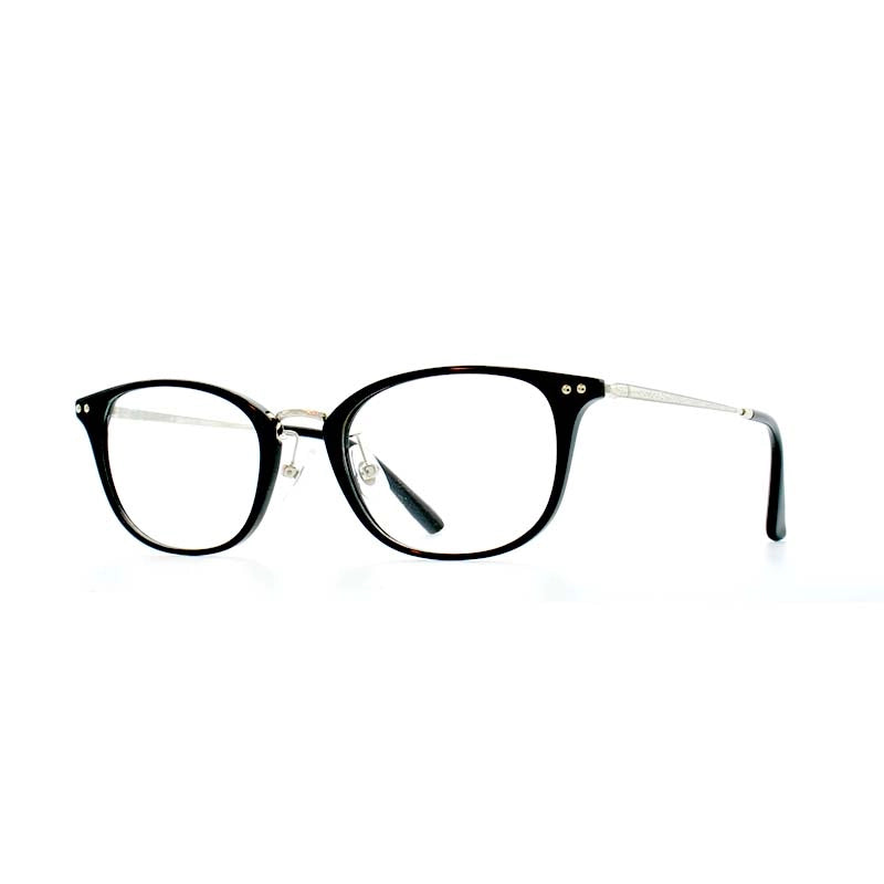 左斜め前から見たアイウェア【CLASICO】CLA-345のカラーBlack