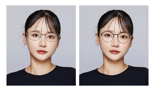 目が小さく見えにくいメガネ選びのコツ