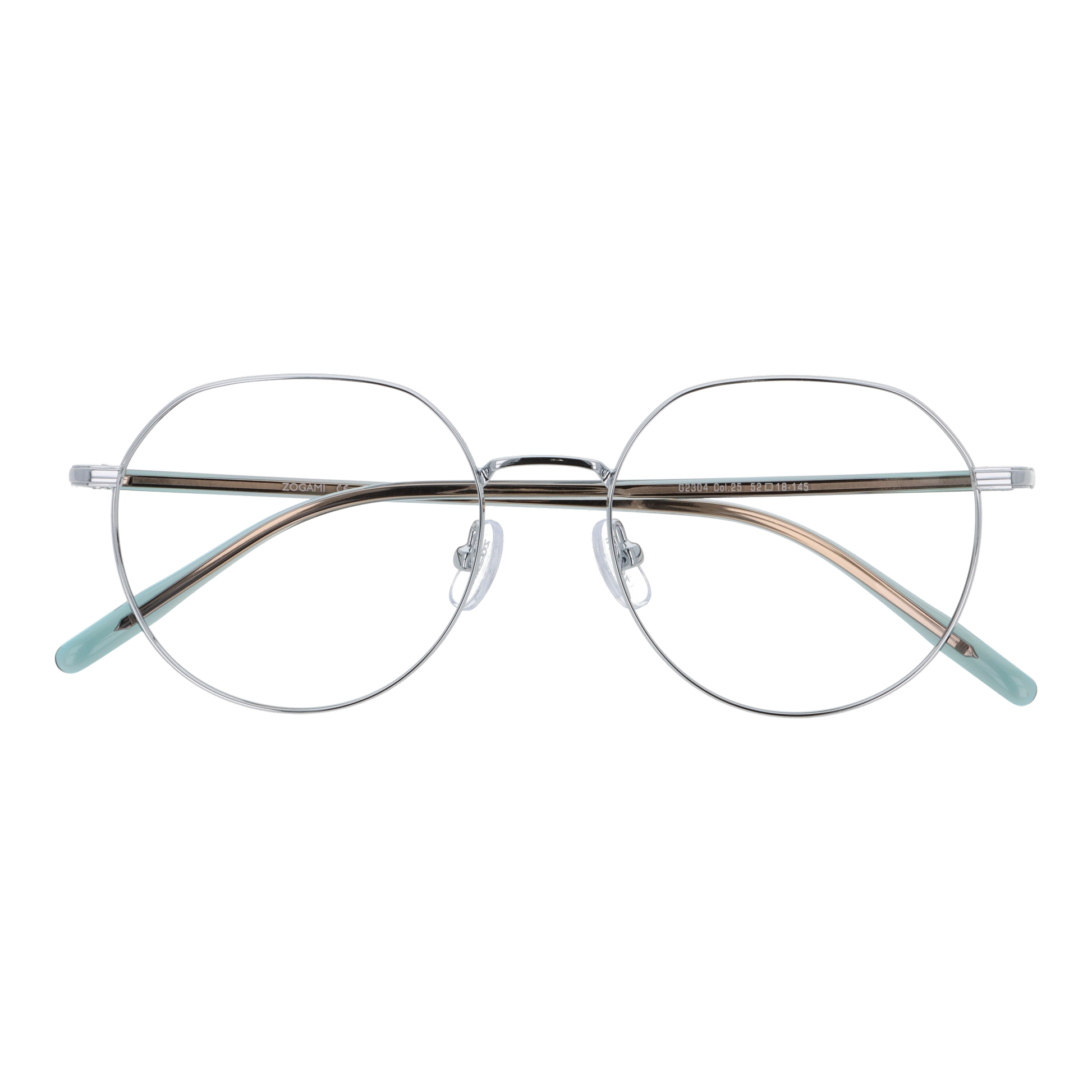 g-2304-c25 シルバー/クリアブルー
