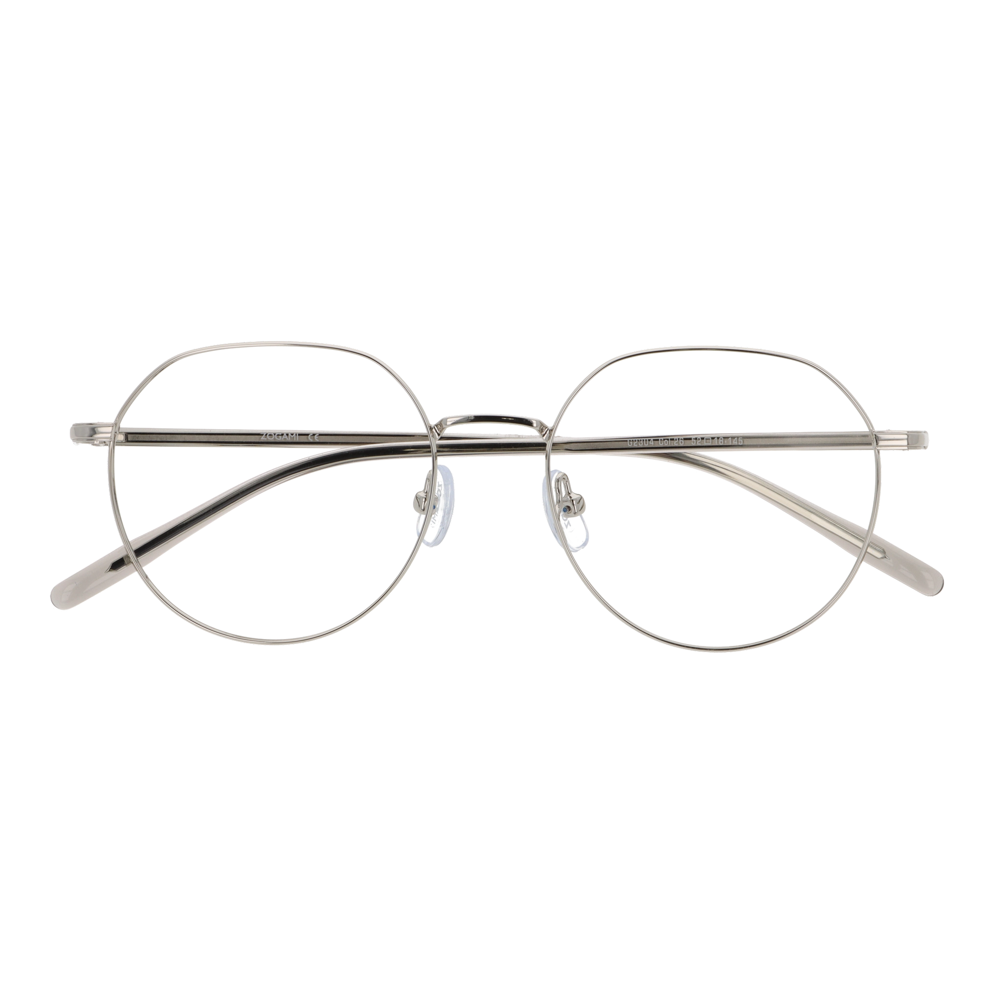 g-2304-c26 シルバー/クリアブラウン