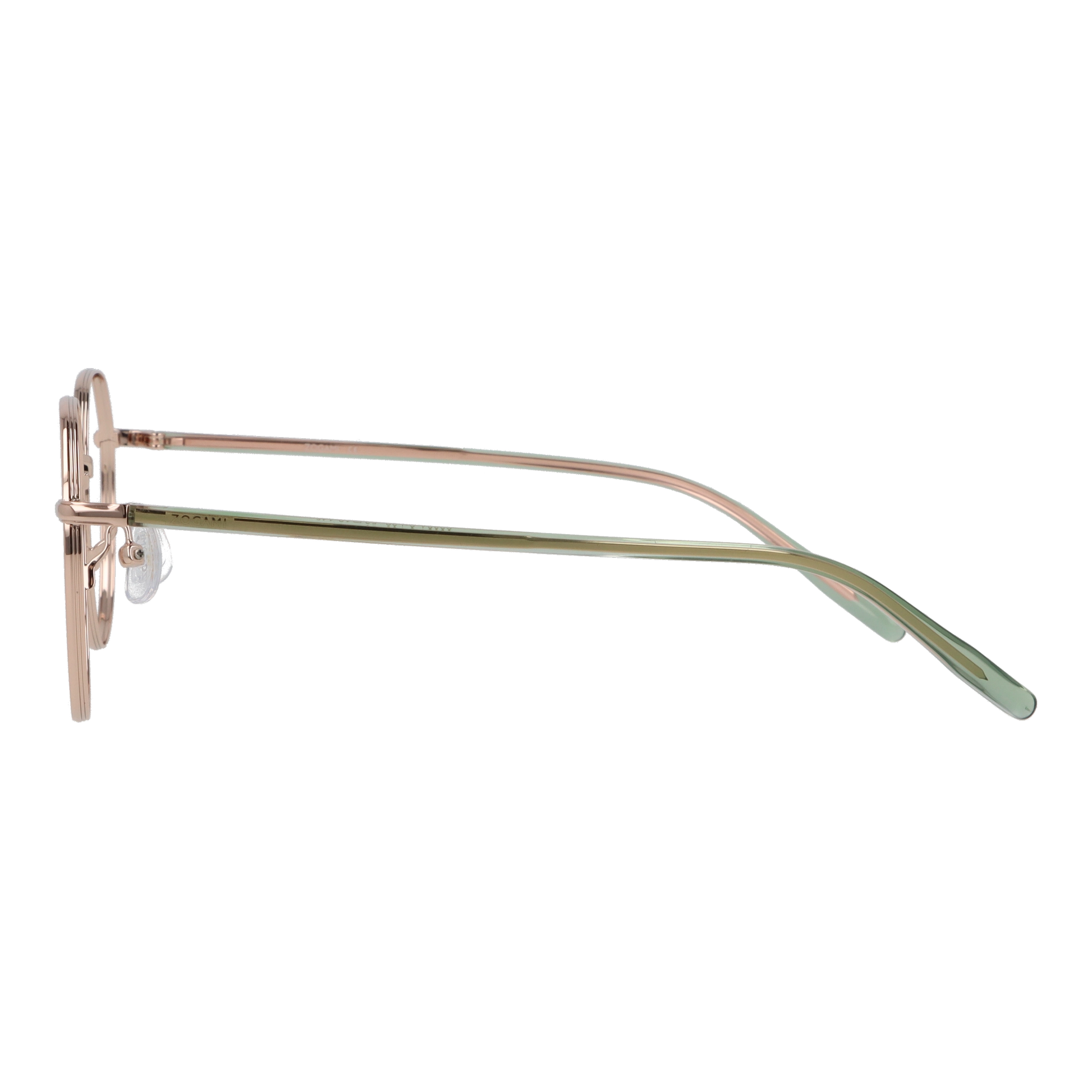 g-2304-c39 ローズゴールド/クリアグリーン