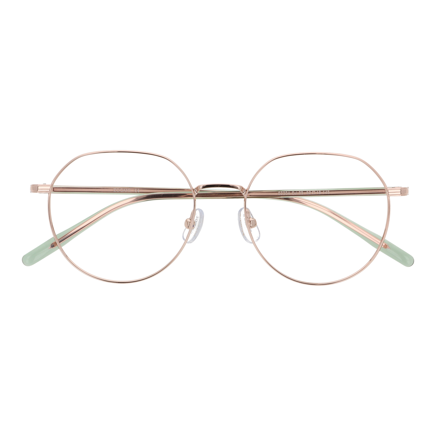 g-2304-c39 ローズゴールド/クリアグリーン