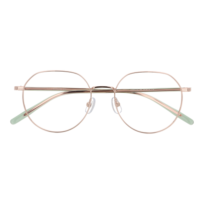 g-2304-c39 ローズゴールド/クリアグリーン