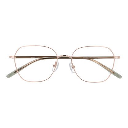 g-2305-c39 ローズゴールド/クリアグリーン