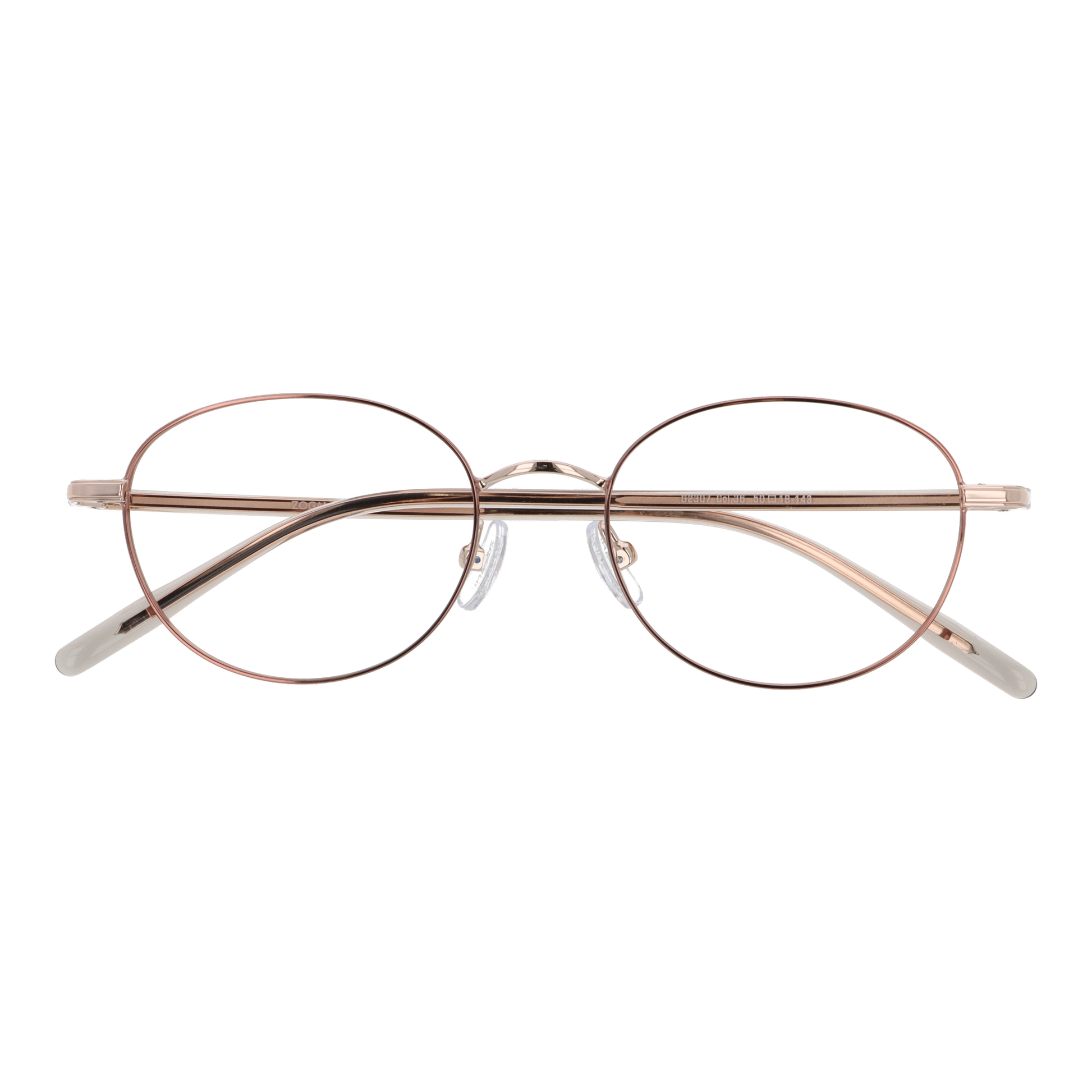 g-2307-c37 ローズゴールド/クリアブラウン