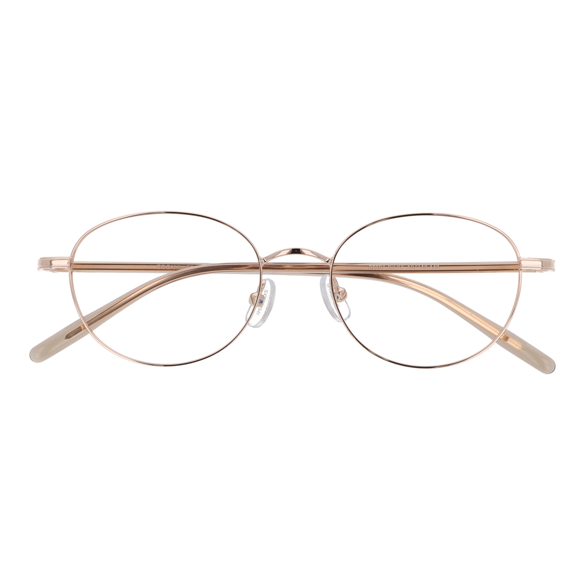 g-2307-c37 ローズゴールド/クリアブラウン