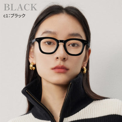 【試着OK】私を高める太縁メガネ「エンハンス」シリーズ-LVR-0001