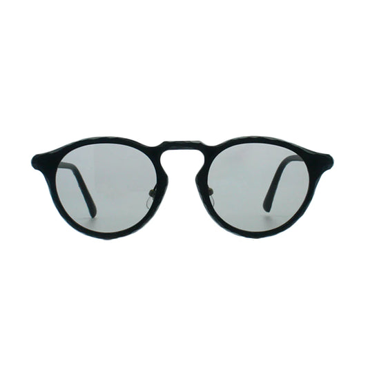 正面から見たアイウェア【KISSO】【日本製/鯖江】 Sunglassesのカラーブラック