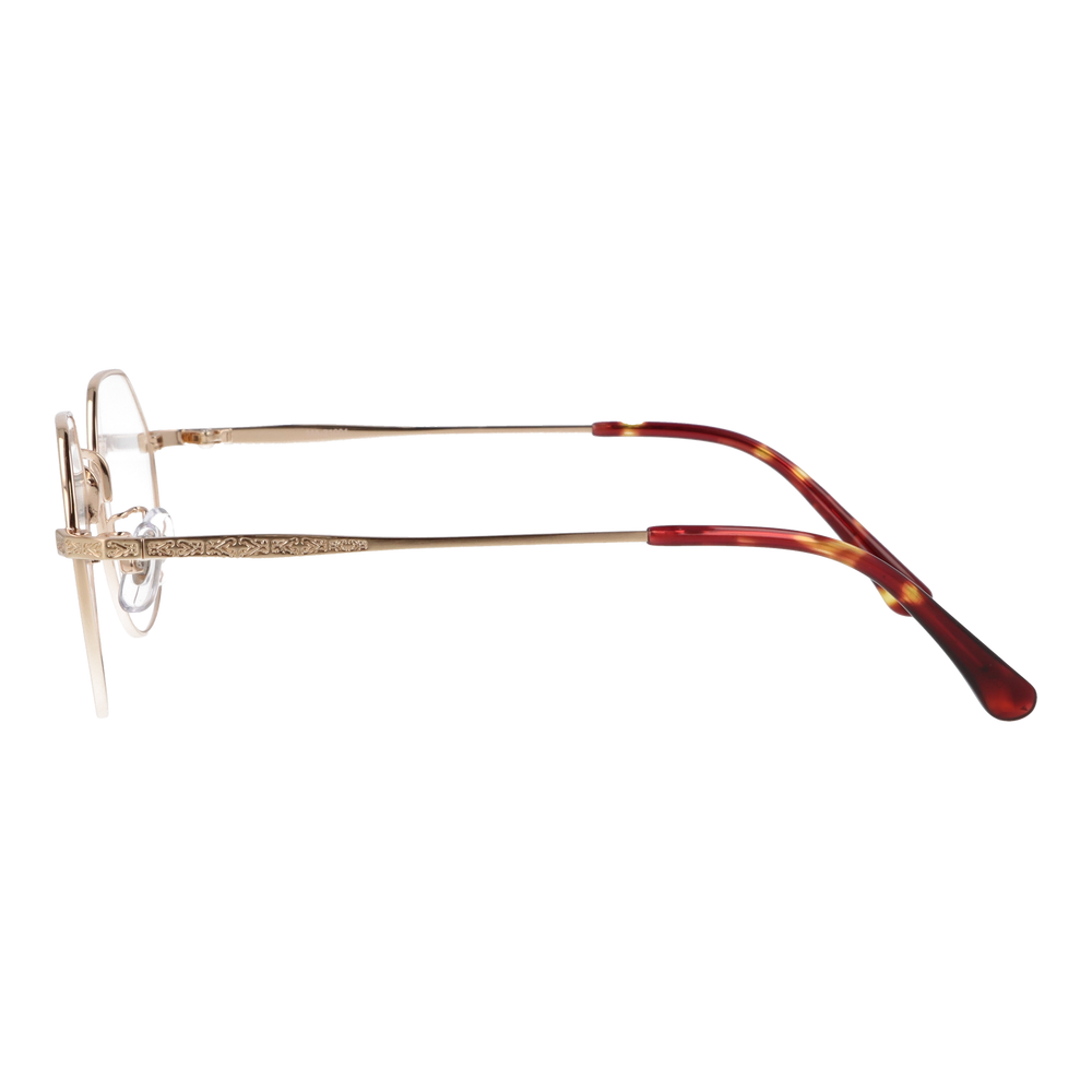 横から見たアイウェアMA-21001のカラーゴールド