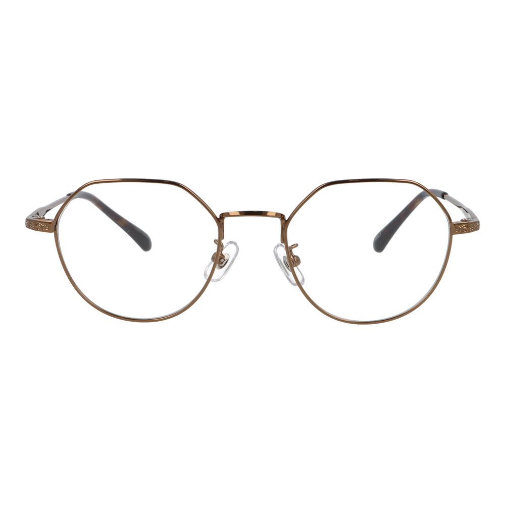 正面から見たアイウェアMA-21001のカラーブラウン